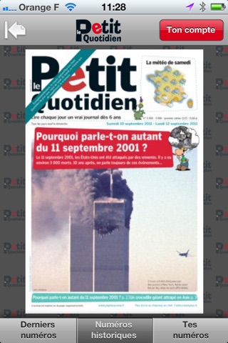 Le Petit Quotidien screenshot 2