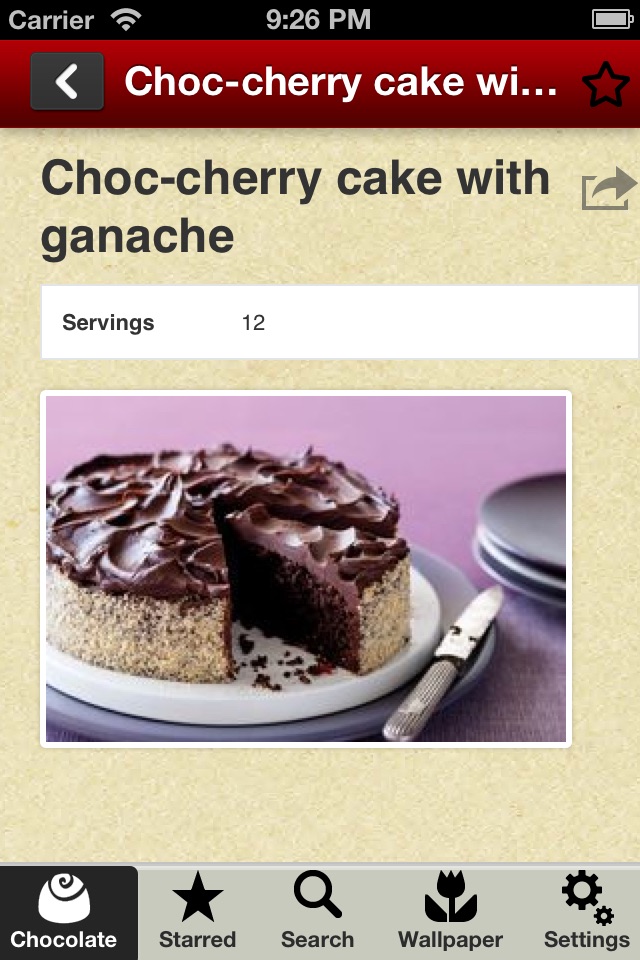 Chocolate Recipes Free screenshot 2