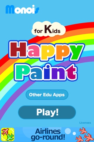 Happy Paint - Funny educational App for Baby & Infant screenshot 2