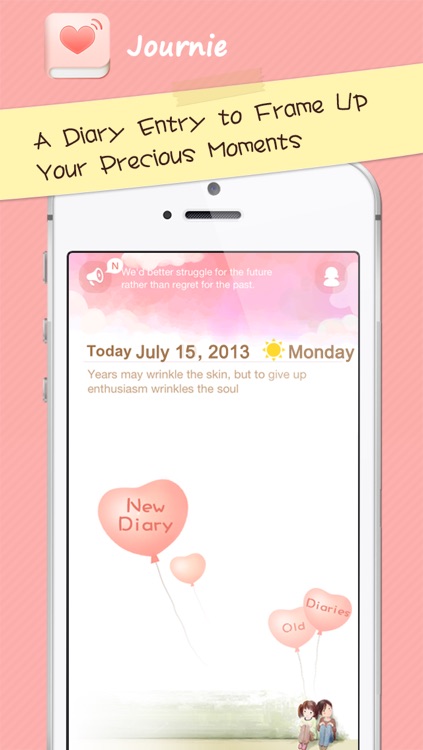 Journie - Diary/Journal to Keep Note of Your Precious Moments and Days