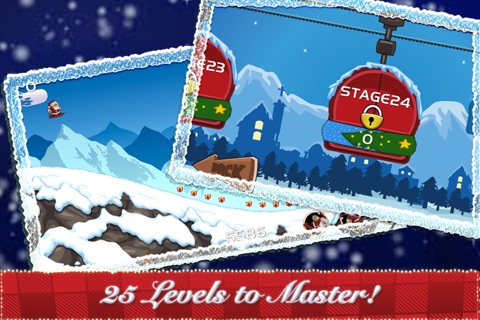 Santa Claus Crazy Polar Ride - Christmas Downhill Sleigh Adventure screenshot 2