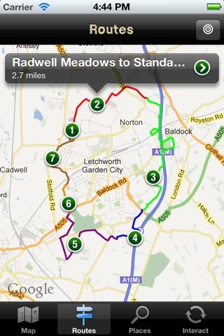 Letchworth Garden City Greenway screenshot 2