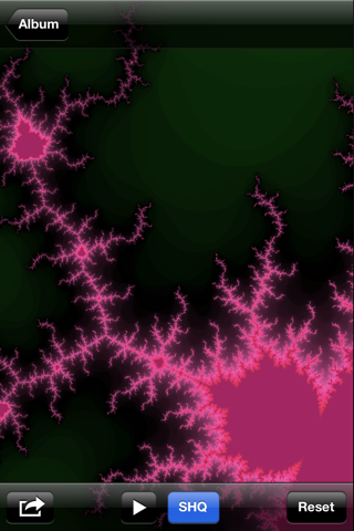 Realtime Mandelbrot screenshot 2