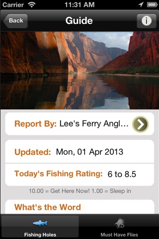 Lees Ferry Anglers screenshot 2