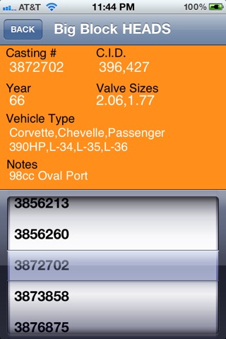 Big Block Chevy Casting Numbers screenshot 3