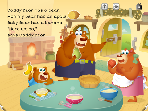 Goldilocks and the Three Bears Lite - Reading House screenshot 3