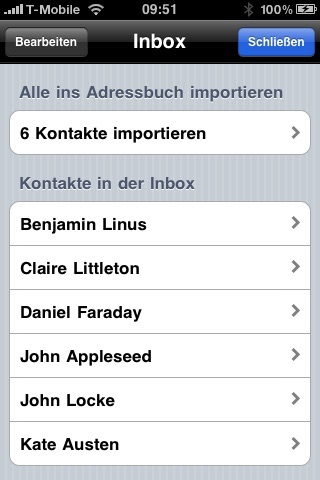 Air Contacts screenshot 4