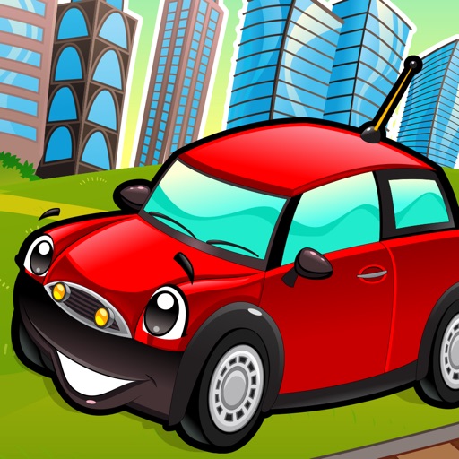 City vehicles game for children age 2-5: Train your skills for kindergarten, preschool or nursery school