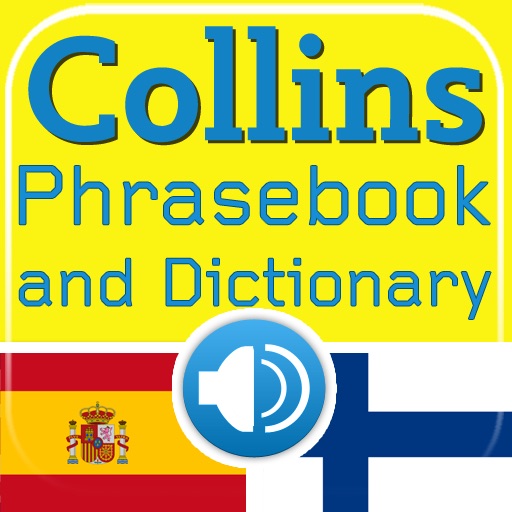 Collins Spanish<->Finnish Phrasebook & Dictionary with Audio icon