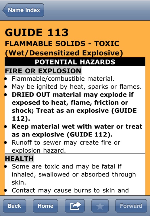NIOSH Chemical Hazards screenshot-4