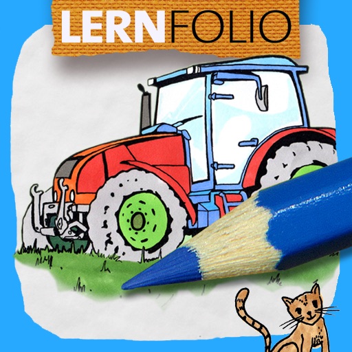 Coloring Book - Farm icon