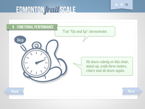 Edmonton Frail Scale for iPad screenshot 4
