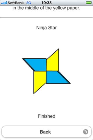 Ninja Star Origami screenshot 4