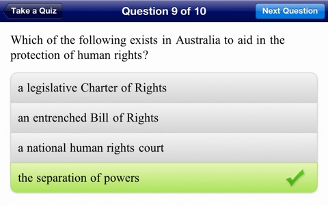 Excel HSC Legal Studies Quick Study screenshot 2