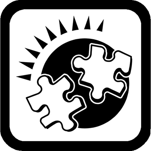 Picture Puzzle Tile Game Icon