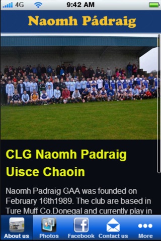 Naomh Padraig Muff screenshot 2