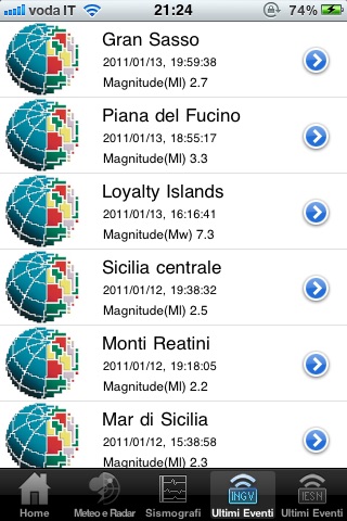 SeisMeteo Lite screenshot 4