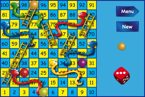 Snakes and Ladders Board Game screenshot 2