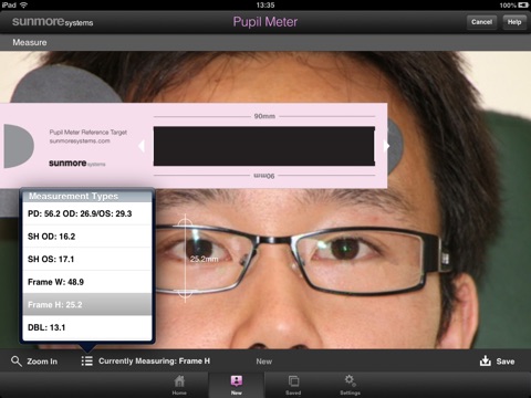 Pupil Meter Pro for iPad screenshot 3