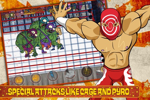 Lucha Zombie Free screenshot 3