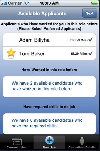 iRecruit screenshot 4