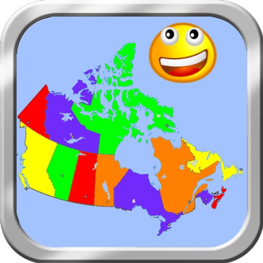 Canada Puzzle Map iOS App