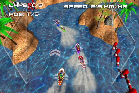 Boat Racing Challenge ( 3D Racing Games ) screenshot 2