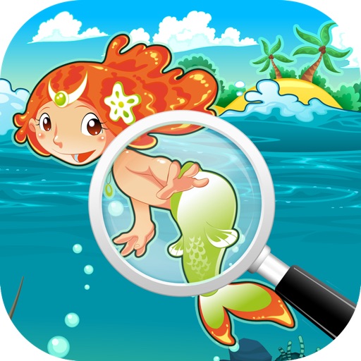 I Spy Hidden Objects Little Mermaids Under the Sea Icon