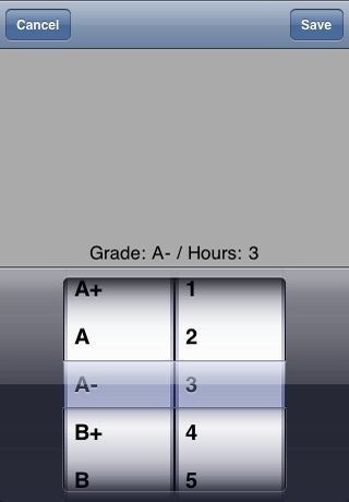 UIowa GPA Calculator screenshot 2