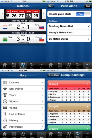 WC 2010 Live with PUSH