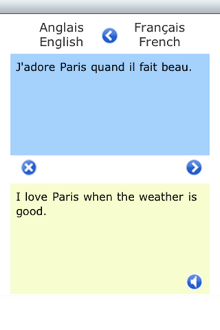 Translate French and English screenshot 2