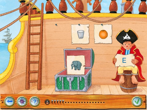 Lernerfolg Vorschule - Capt'n Sharky - lite: Rechnen, Zahlen, Alphabet und Englisch screenshot 2