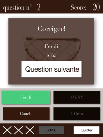 Name The Designer Handbags for iPad FREE screenshot 3