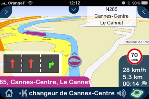 Kapten France GPS multitransport screenshot 4
