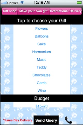 Send Gifts & Happiness to India ("Same Day Delivery", "You can make Your own Gift") screenshot 3