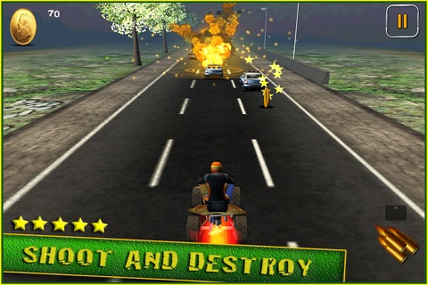 Quad Bike Bandit Racing (NOS Edition) - Police Rival Show Down screenshot 4
