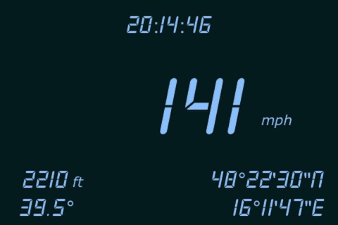 V-Cockpit GPS Lite - All in one (Compass, Altimeter, Speedometer, HUD, ...) screenshot 4