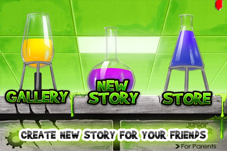 Junior Monster Story - Free Cartoon Movie Maker screenshot 2