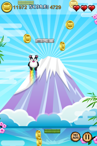 Awesome Jump Happy Panda! screenshot 3