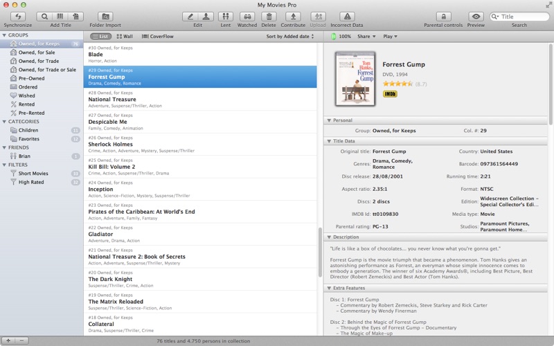 My Movies Pro - Movie Library thumbnail 2