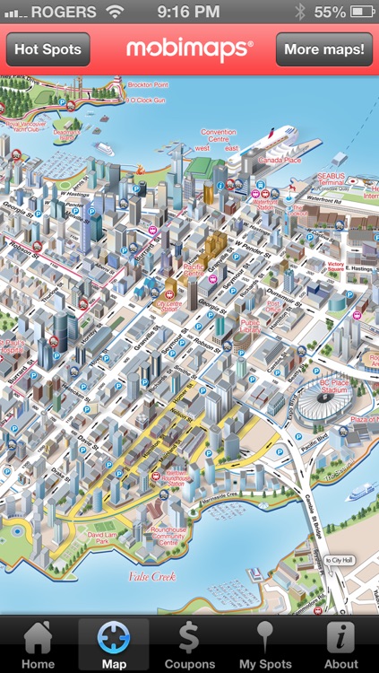 Vancouver 3D Map