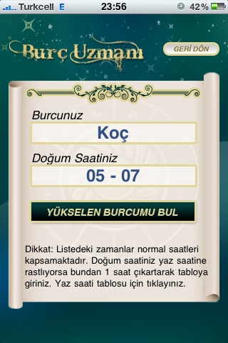 Burç Uzmanı screenshot 4