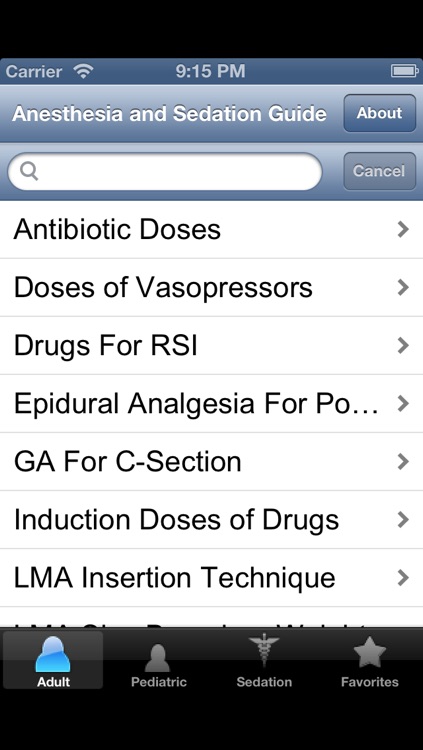 Anesthesia & Sedation Guide