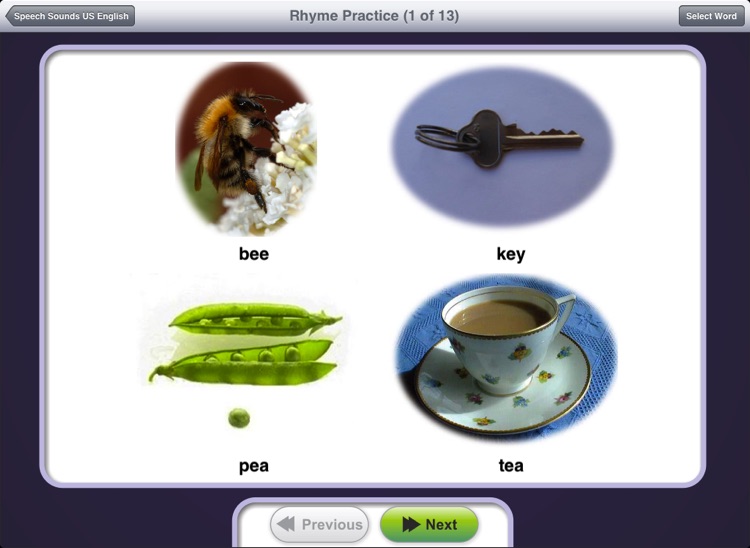 Speech Sounds on Cue for iPad (US English) screenshot-3