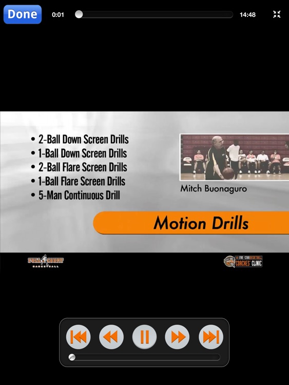 Offense: Transition, Motion & More - With Coach Mitch Buonaguro - Full Court Basketball Training Instruction - XL screenshot-3