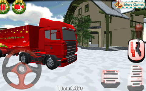 Christmas Truck Parking 3D screenshot 3