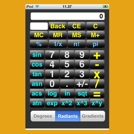iSCalculator iOS App