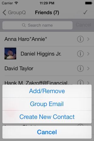 Contacts Group Manager - GroupQ screenshot 3