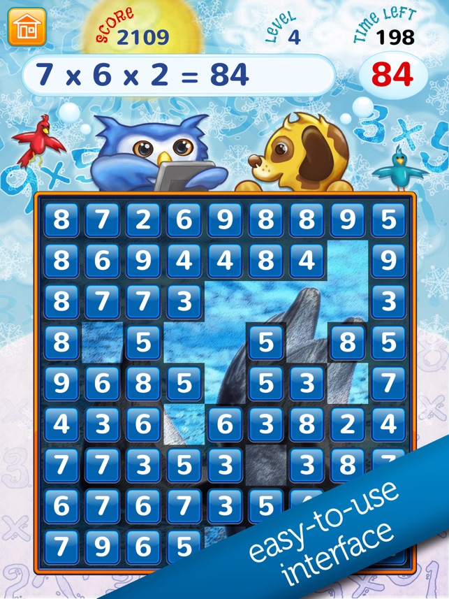 Multiplication Frenzy HD Free - Fun Math Games for Kids(圖1)-速報App