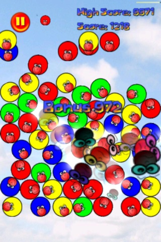 Ball Man Red SD (Bubble Brain Game) screenshot 2